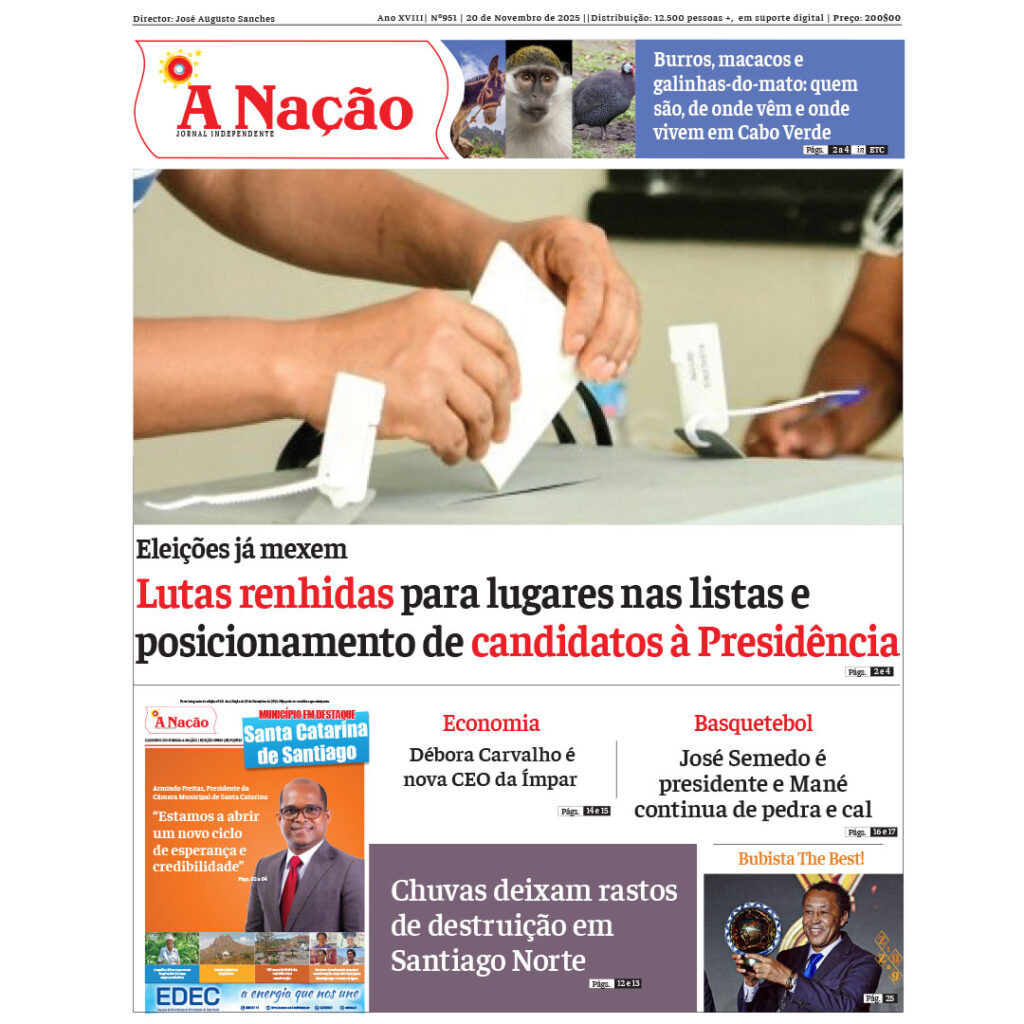 Destaques da edição 951 do Jornal A NAÇÃO