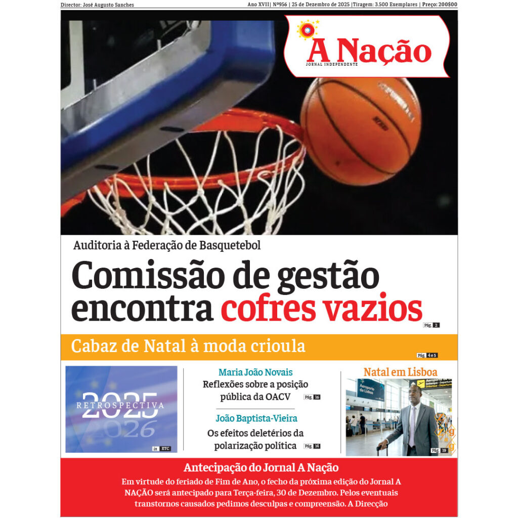 Destaques da edição 956 do Jornal A NAÇÃO