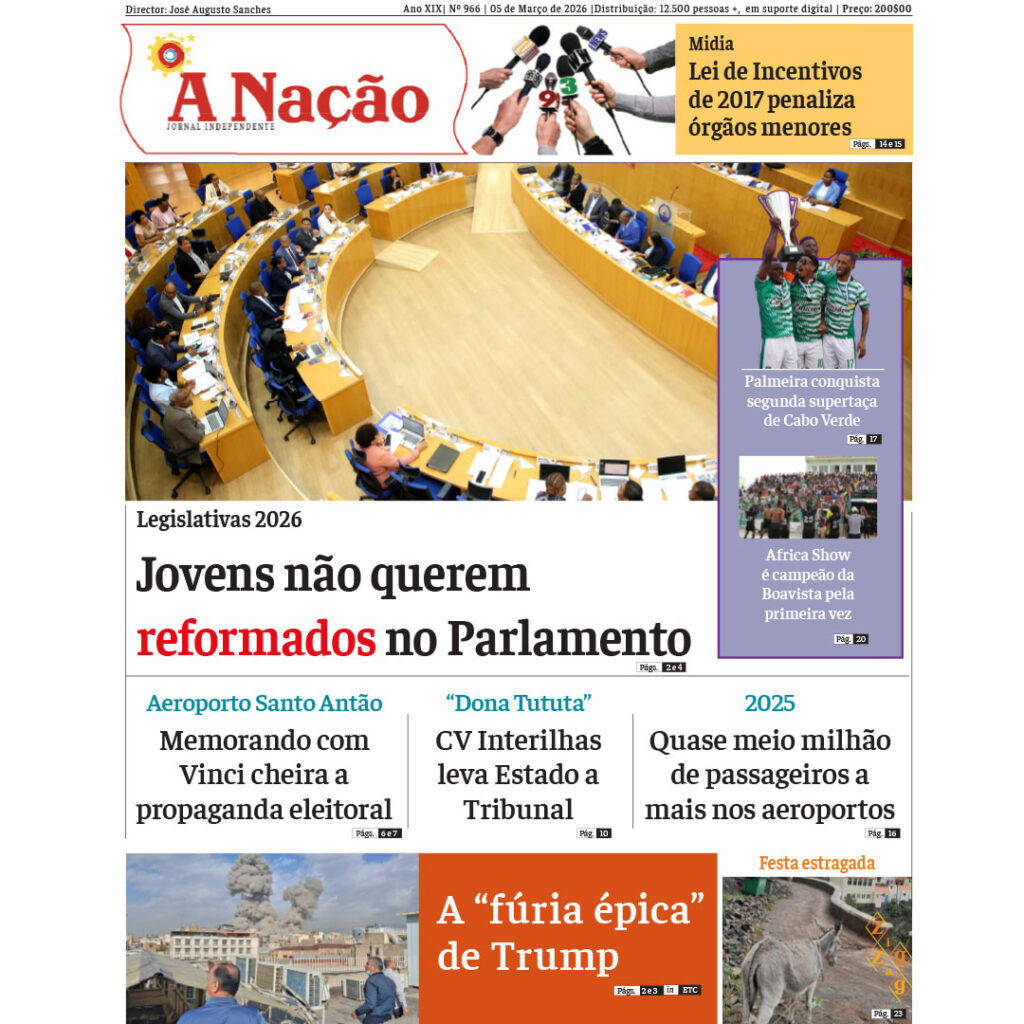 Destaques da edição 966 do Jornal A NAÇÃO